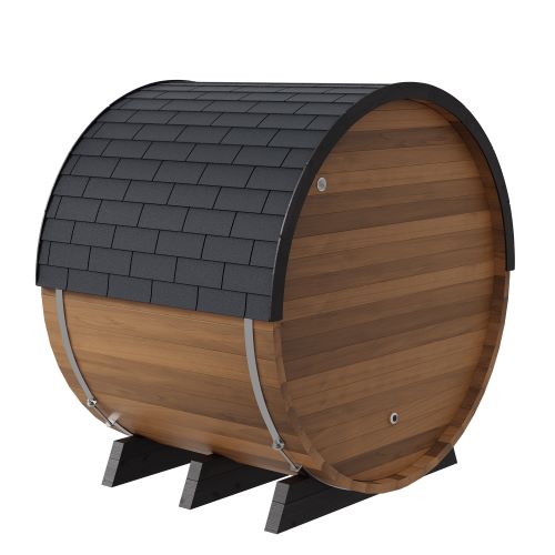Finnmark FD-6 4-Person Thermo-Aspen Combination Outdoor Barrel Sauna