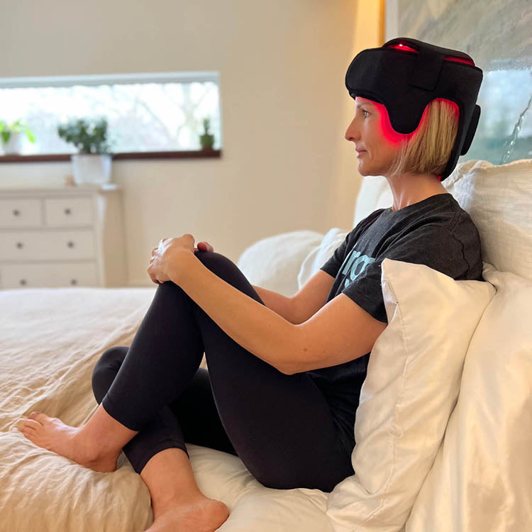 Fringe Red Light Therapy Head Wrap