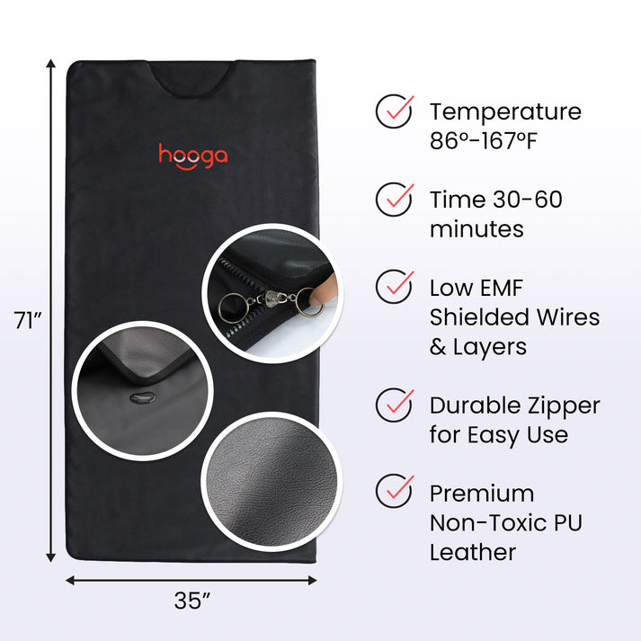 Hooga Far Infrared Heat Sauna Blanket
