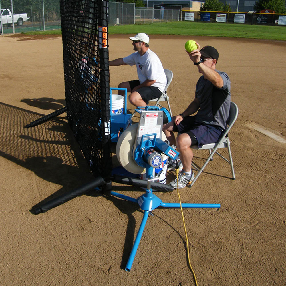 Jugs BP1 Softball Pitching Machine | 15-70 mph — Recovery For Athletes