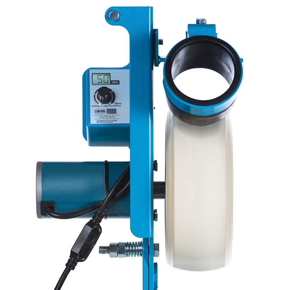 Jugs PS50 Pitching Machine | 15-50 mph, 2 Chutes — Recovery For
