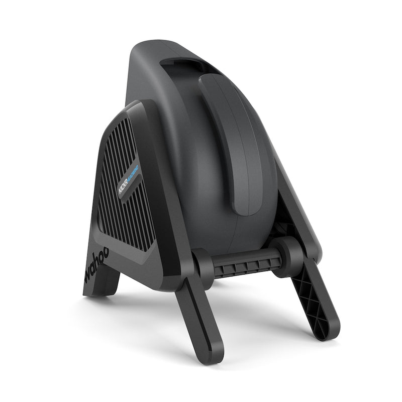 Wahoo KICKR Headwind, fan with the leg extended