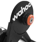 Wahoo KICKR CORE 2 Zwift, orange Wahoo flywheel cover and Zwift Cog