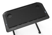 Wahoo KICKR Desk, desk top with water bottle recesses