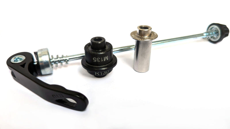 Wahoo KICKR Quick Release Kit, quick release skewer with two adapter caps
