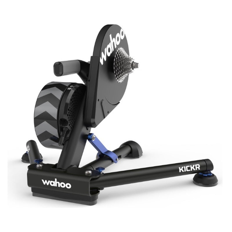 Wahoo KICKR KOM Bundle, KICKR trainer from the back corner