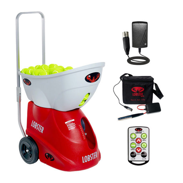 Lobster Sports Elite Two Tennis Ball Machine