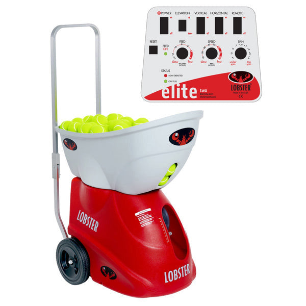 Lobster Sports Elite Two Tennis Ball Machine