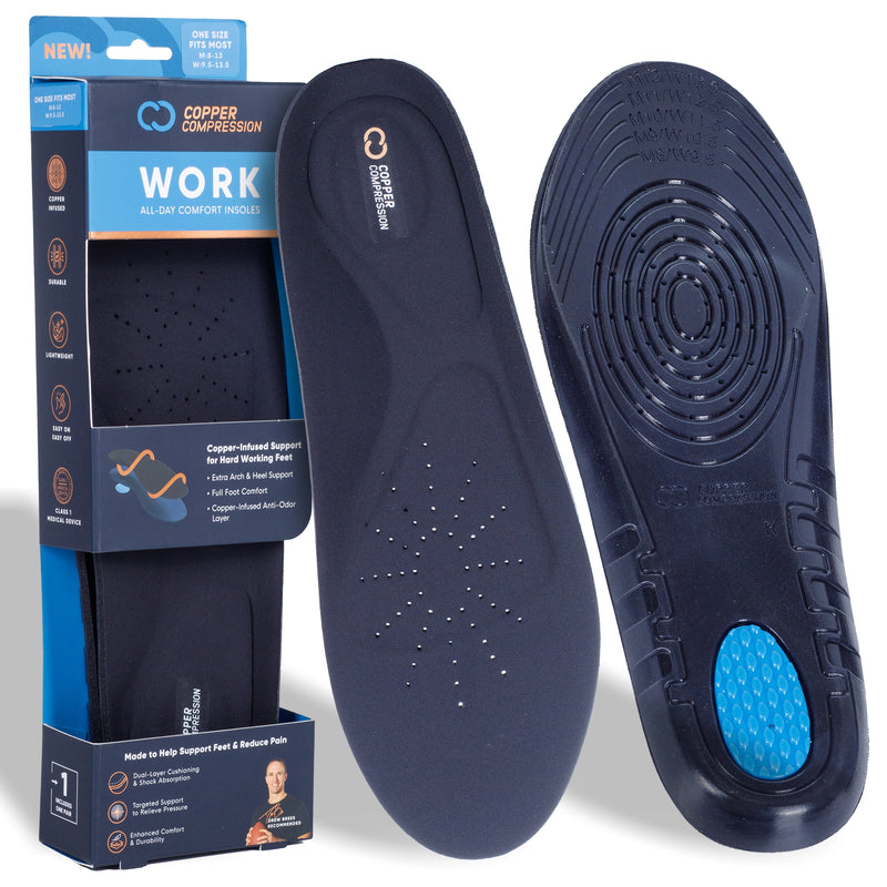 Copper Compression Work All Day Comfort Insoles