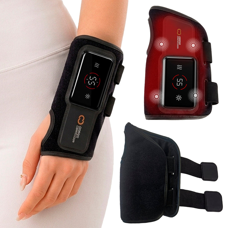 Copper Compression CopperVibe™ Vibrating and Heat Wrist Massager
