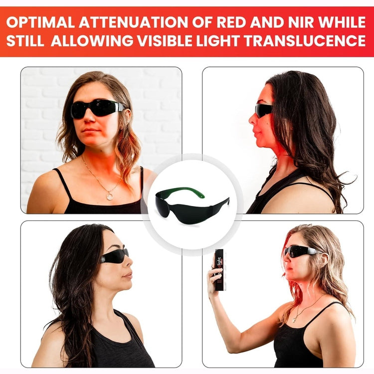 Mito Red Light Red Light Therapy Glasses IR5 (Extra Dark)