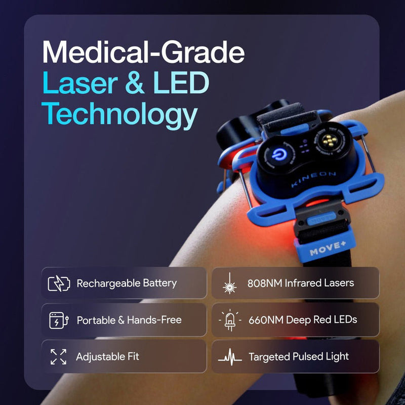 Kineon MOVE+ Pro Red Light Therapy Device