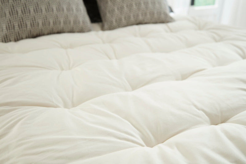 PlushBeds Natural Wool Mattress Topper