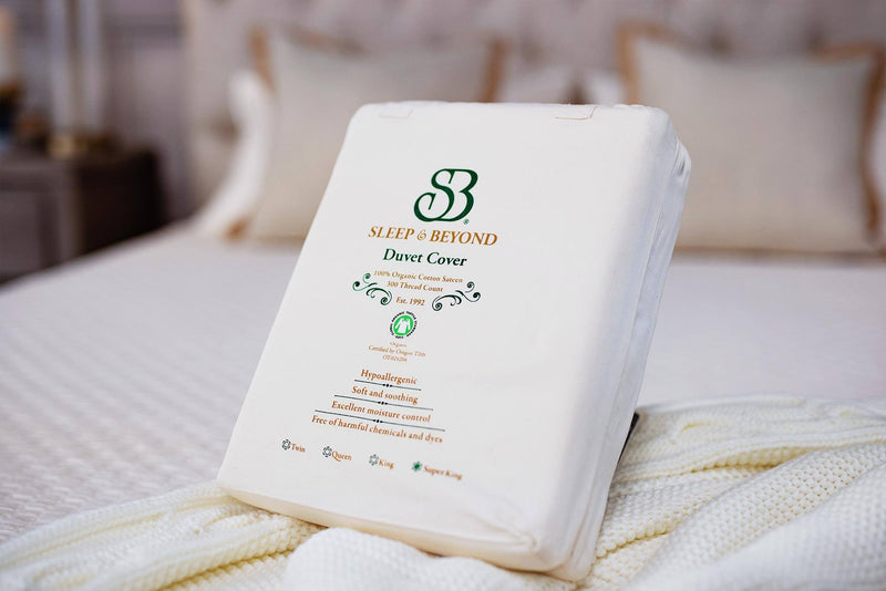 PlushBeds Sateen Duvet Cover