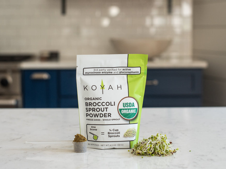 KOYAH Organic Broccoli Sprout Powder