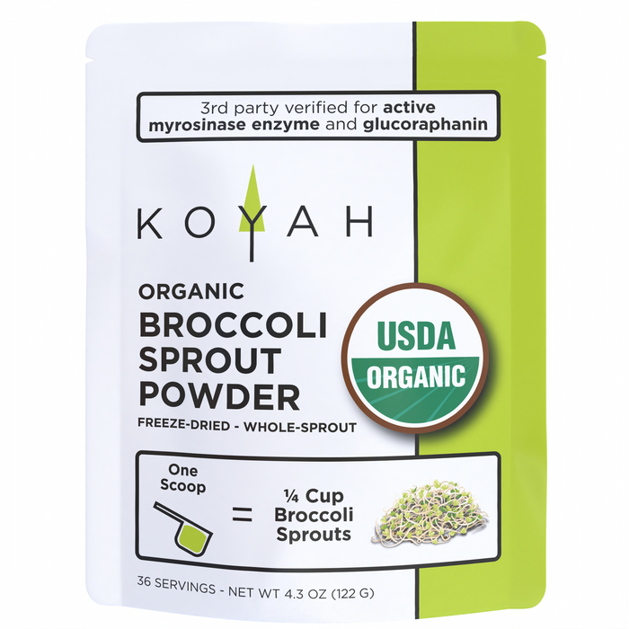 KOYAH Organic Broccoli Sprout Powder
