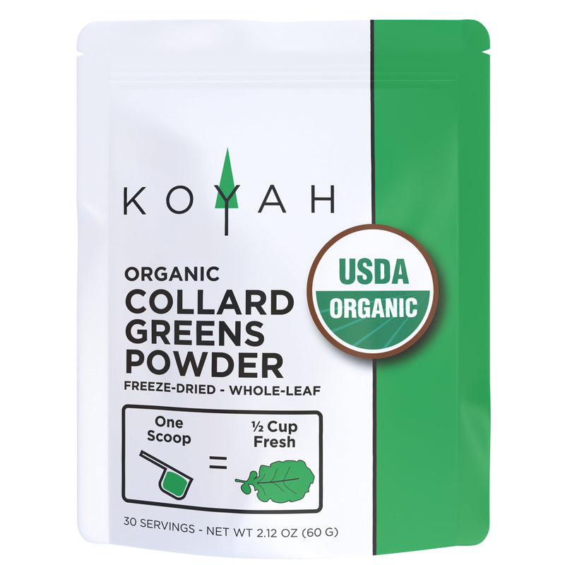 KOYAH Organic Collard Greens Powder