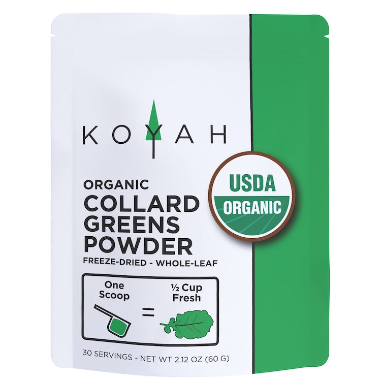 KOYAH Organic Collard Greens Powder