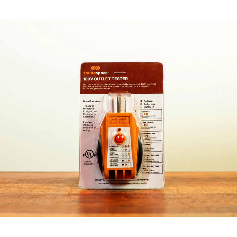 Sauna Space Outlet Tester