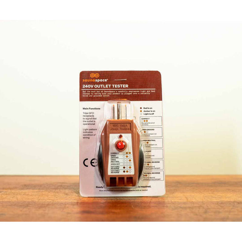 Sauna Space Outlet Tester