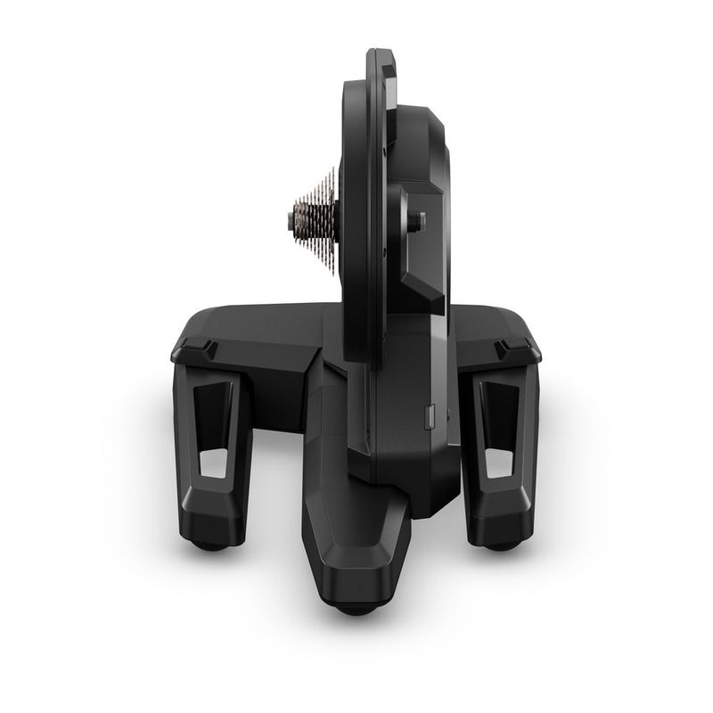 Garmin Tacx Nera from behind with its legs folded