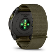 Garmin Enduro 4 case back with the wrist heart rate sensor