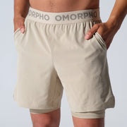 OMORPHO Men's G-Short 2-in-1