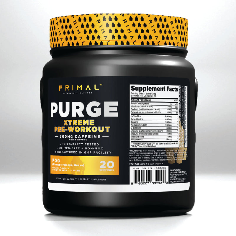 Primal Strength & Balance HIGH STIM PREWORKOUT
