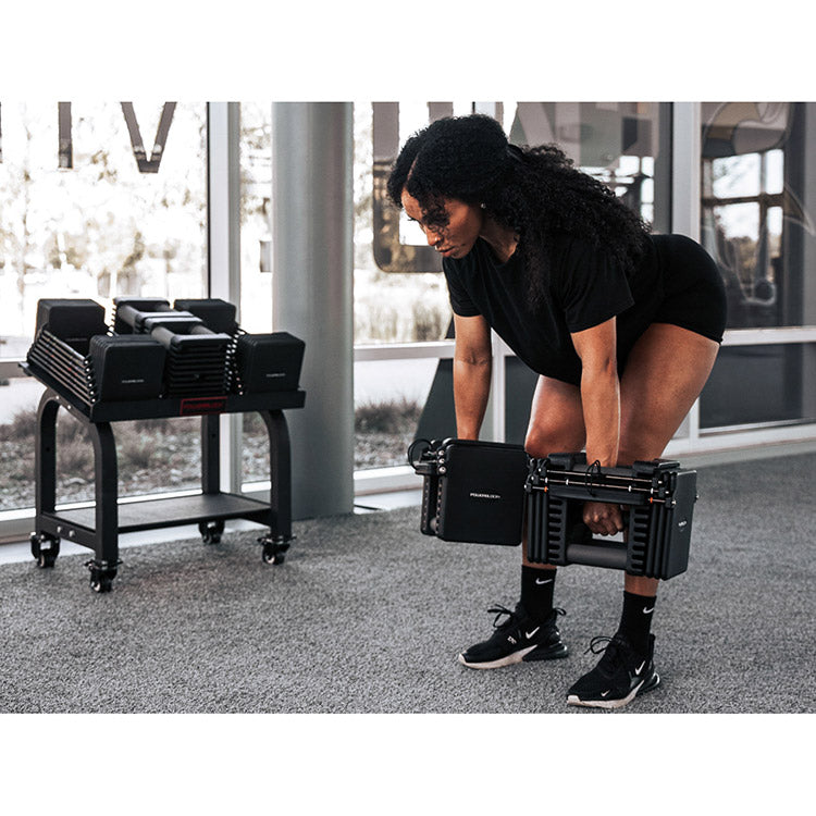 PowerBlock Commercial Pro 125 Adjustable Dumbbell Set