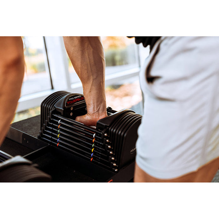 PowerBlock Commercial Pro 50 Adjustable Dumbbell Set — Recovery For ...