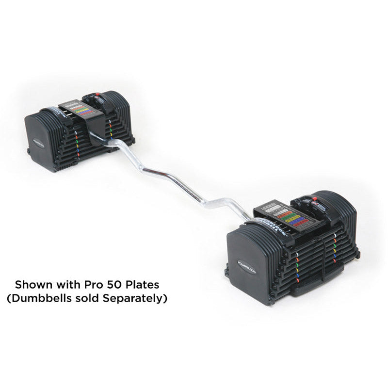 PowerBlock Pro Series EZ Curl Barbell