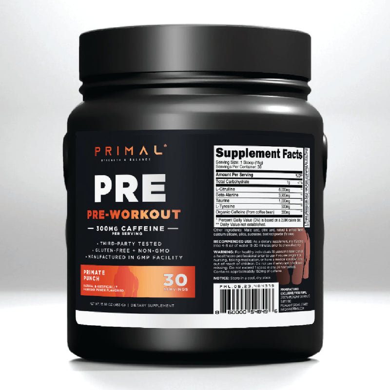 Primal Strength & Balance PREWORKOUT