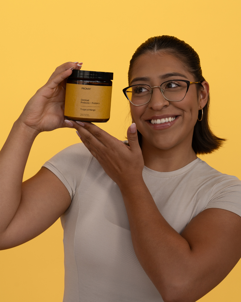 Promix Tropical Mango Debloat: Prebiotic + Probiotic