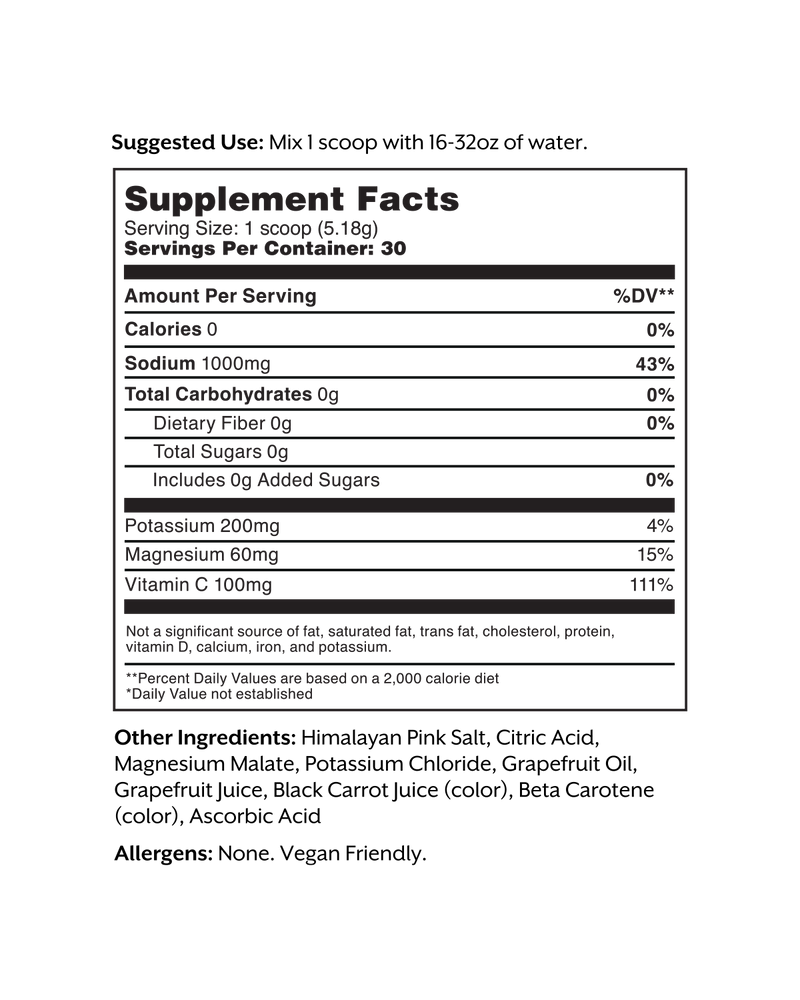 Promix Grapefruit Electrolyte Drink Mix