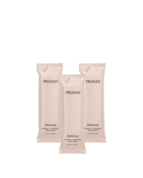 Promix Debloat: Prebiotic + Probiotic White Peach