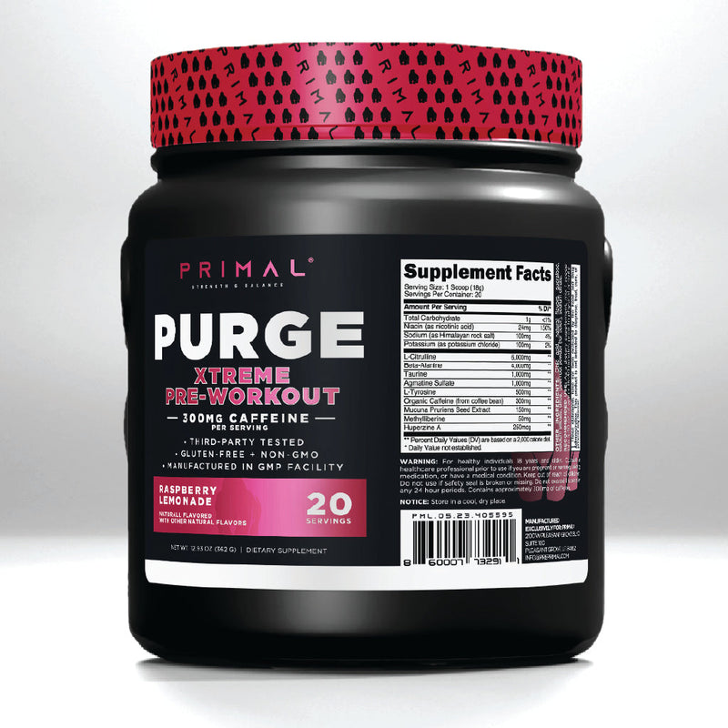 Primal Strength & Balance HIGH STIM PREWORKOUT