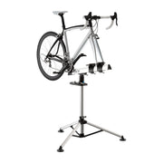 Garmin Tacx Spider Team Repair Stand with a road bike mounted
