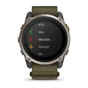 Garmin Enduro 4 showing its activity profile list