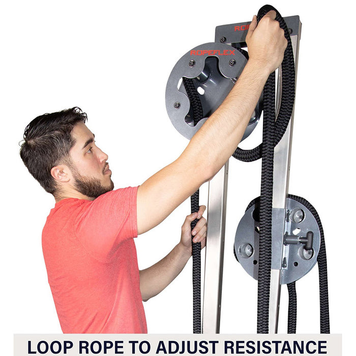 Line Trainer Rope RopeFlex RX1500 Upright Station Rope Trainer — Recovery For Athletes