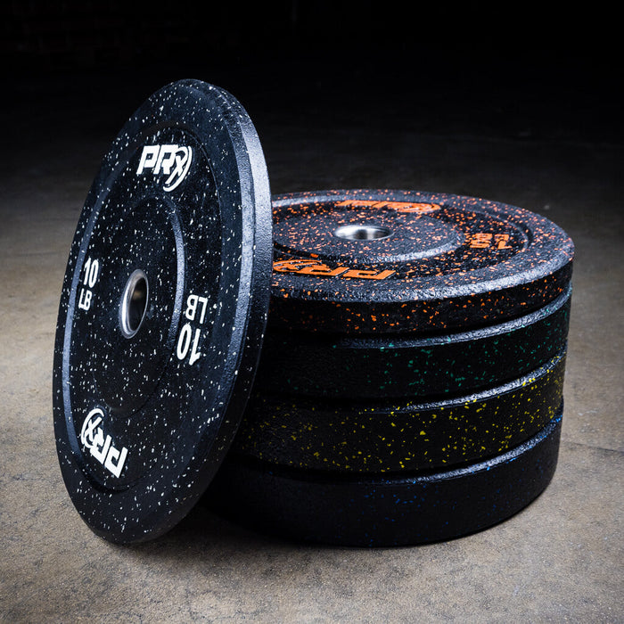 PRx Color Fleck Bumper Plates