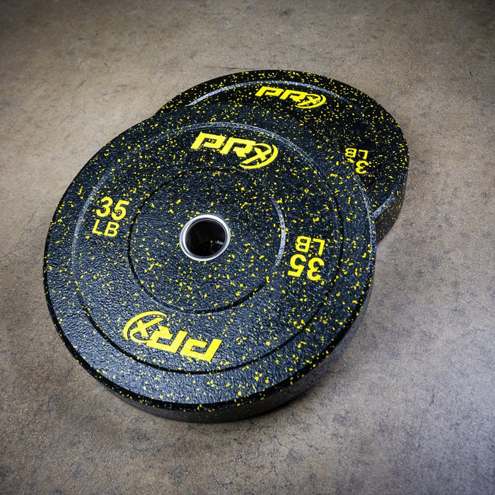 PRx Color Fleck Bumper Plates