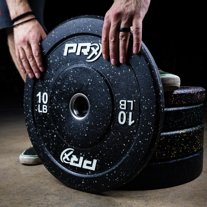 PRx Color Fleck Bumper Plates