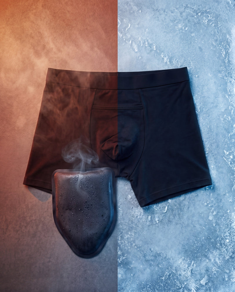 SaunaBoxers: 100% Cotton Fertility Cooling Sauna Briefs