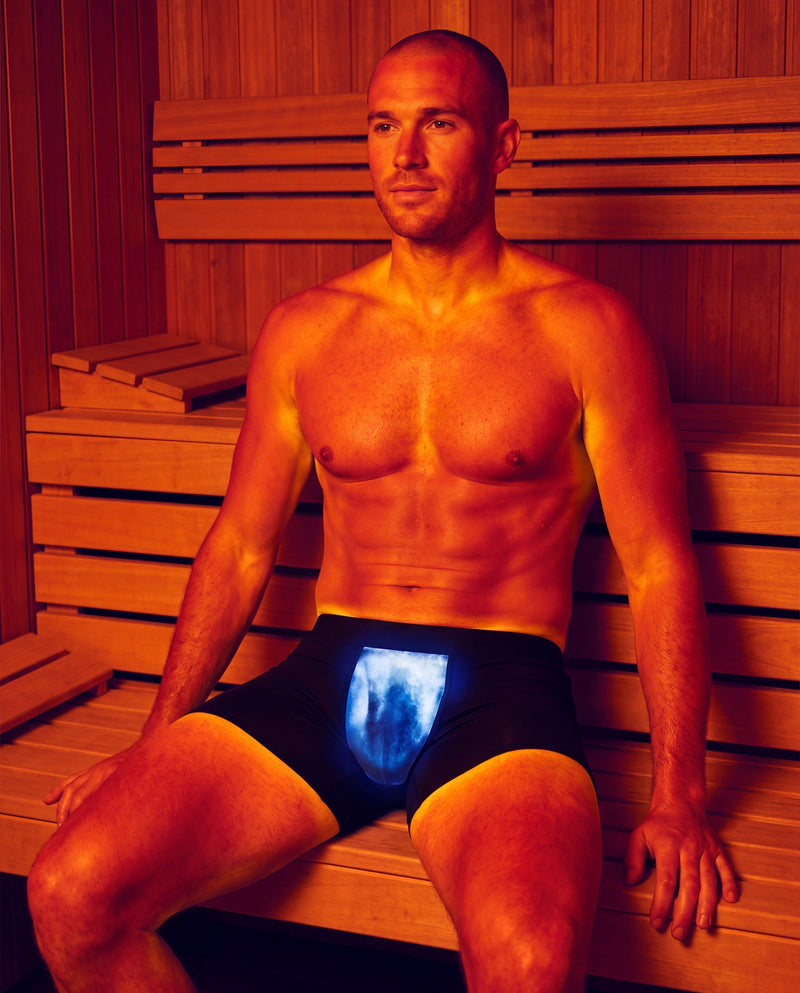 SaunaBoxers: 100% Cotton Fertility Cooling Sauna Briefs