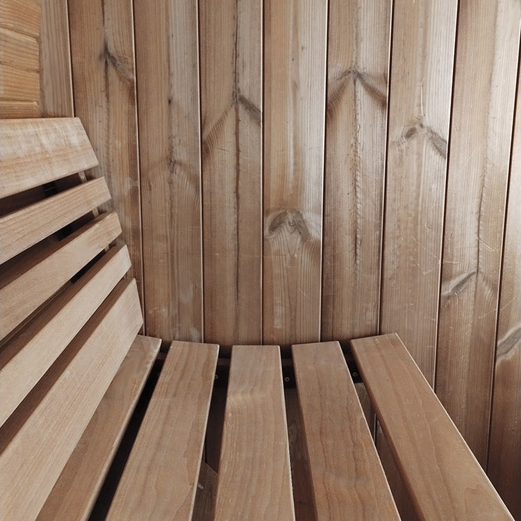 SaunaLife E6 2-4-Person  ERGO Series Barrel Sauna