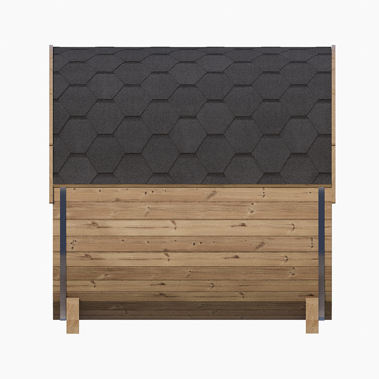 SaunaLife E7 4-Person ERGO Series Barrel Sauna