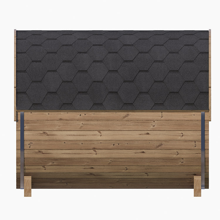 SaunaLife 6-Person E8W ERGO Series Barrel Sauna