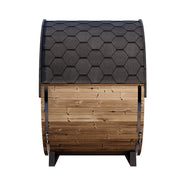 SaunaLife E6 2-4-Person ERGO Series Barrel Sauna