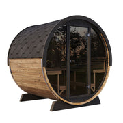 SaunaLife E8 6-Person ERGO Series Barrel Sauna