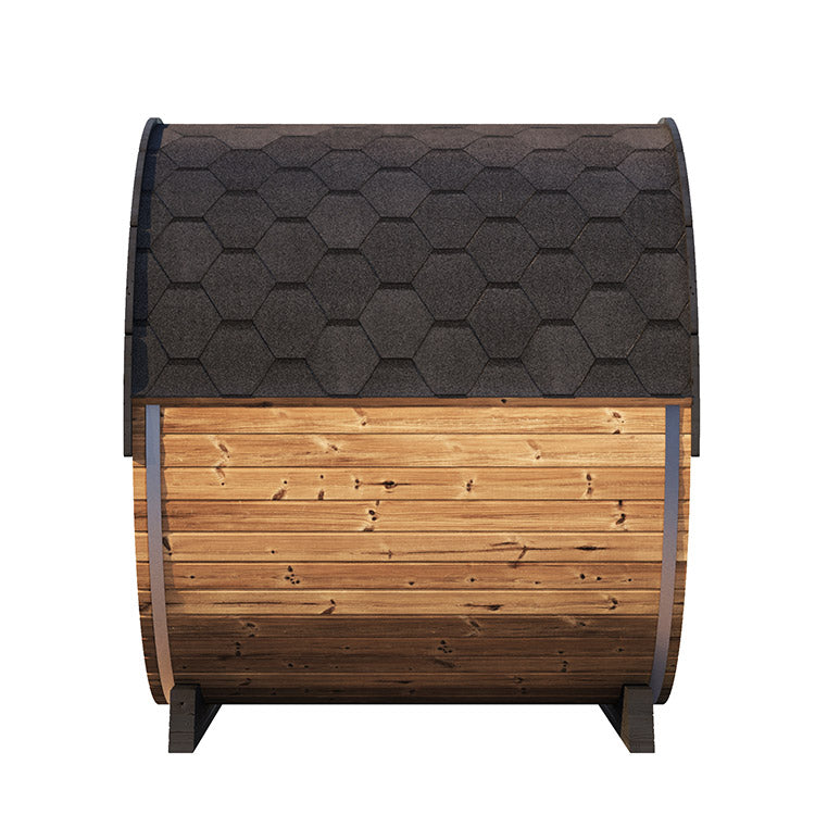 SaunaLife 6-Person EE8G ERGO Elegance Series Barrel Sauna
